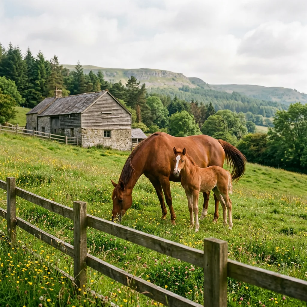 Élevage de chevaux, Centre équestre du Corbier, Villarembert